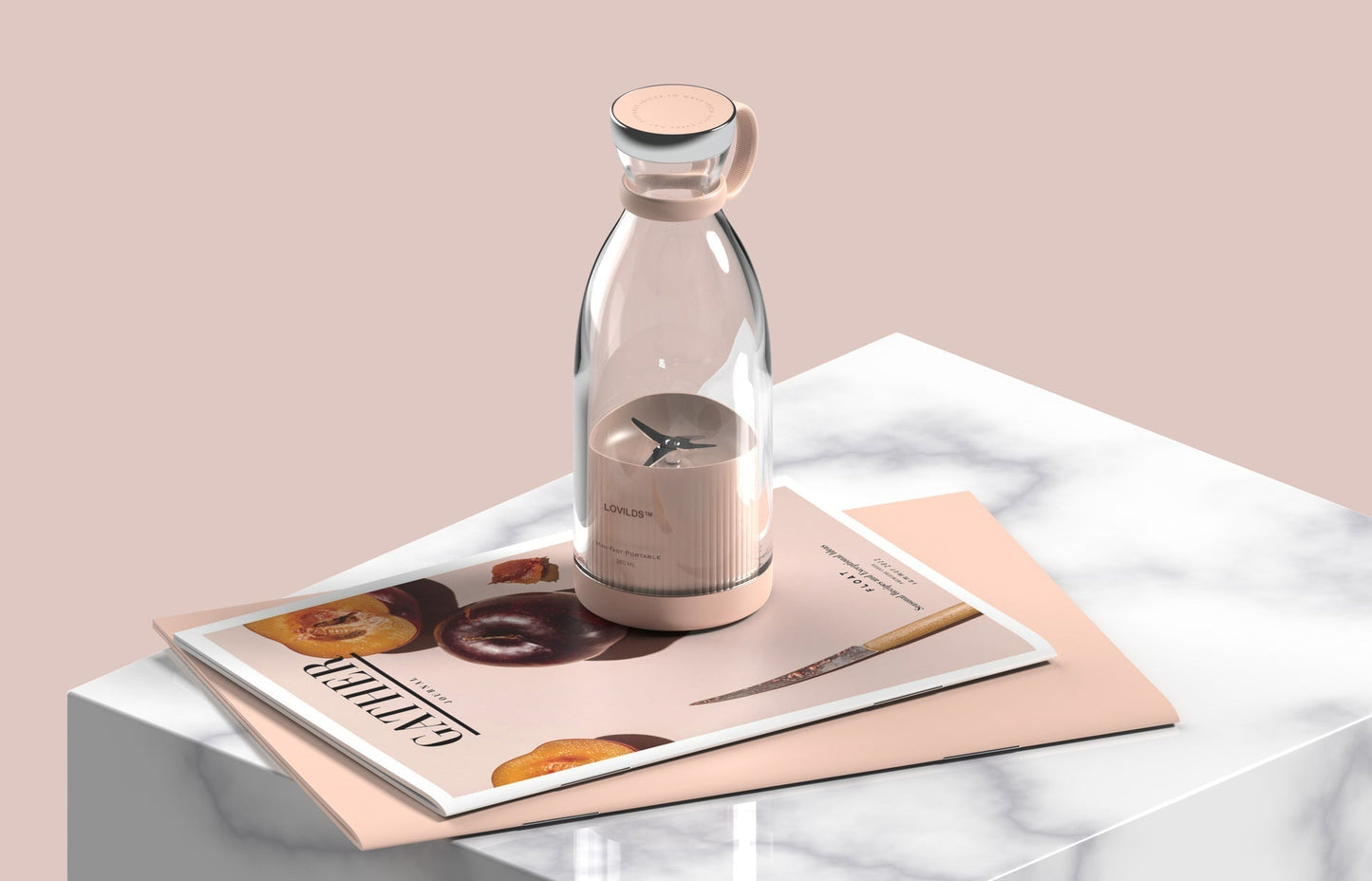 LOVILDS™ Fresh Blend Bottle – USB Rechargeable Juicer