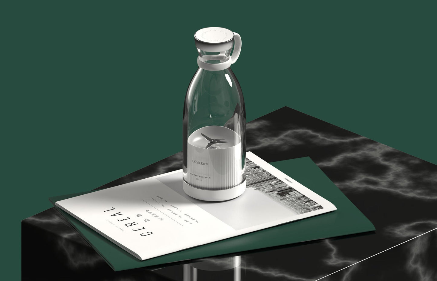LOVILDS™ Fresh Blend Bottle – USB Rechargeable Juicer