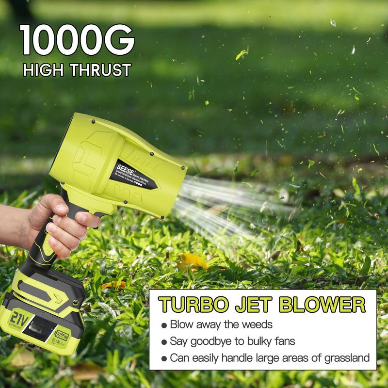 ✨ SEESE Multi-Use Cordless Blower – Car Dryer, Snow Remover & Yard Cleaner