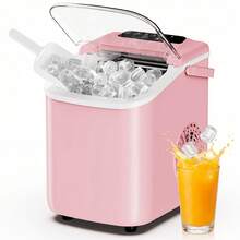 Portable Ice Maker with Scoop & Basket